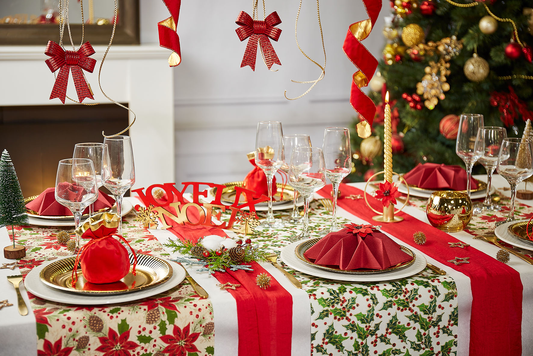 Deco table de Noel : les plus belles déco de table de fete de