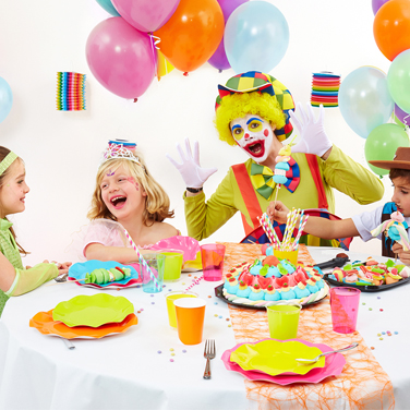 Chemin de table 28cmx3m joyeux anniversaire multicolore