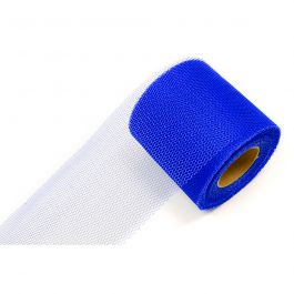 Tulle Souple Non Feu Bleu Roi, Largeur 280 Cm, Vendu Au Mètre (100 Cm), Neuf