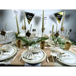 Décoration De Table Lettres "Joyeux Anniversaire" - Rose Gold