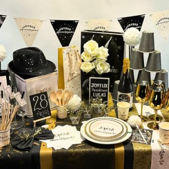 La Table Anniversaire Buffet Chic