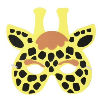 Demi-masque enfant Girafe