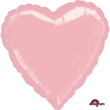 Ballon cœur rose