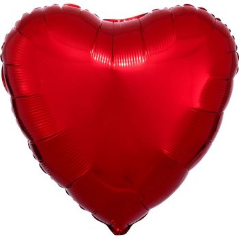 Ballon cœur rouge