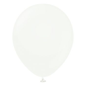 Ballon latex blanc uni 12''
