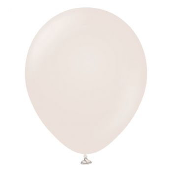 Ballon latex sable blanc 12''