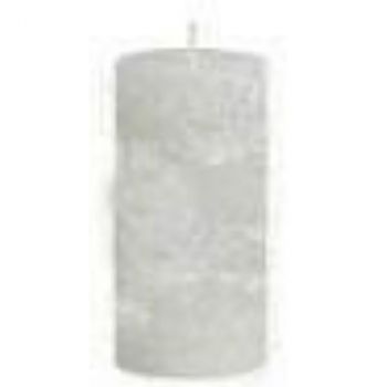 Bougie cylindre blanc 10cmx4,5cm