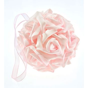 Boule de fleurs rose