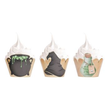 Caissette cupcake sorcier x6