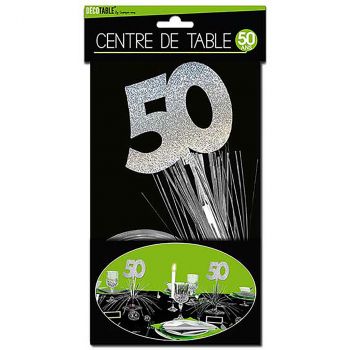 Centre de table 50 ans