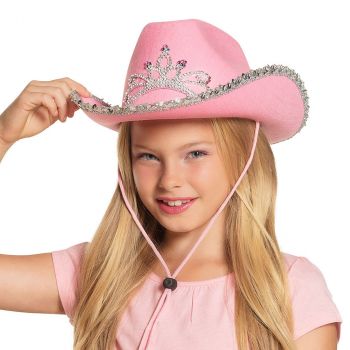 Chapeau princesse cow girl enfant