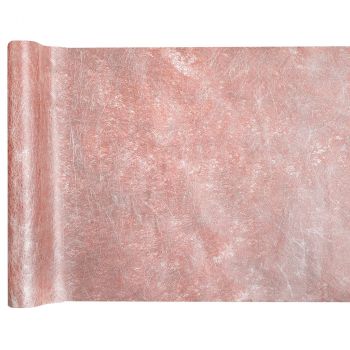 Chemin de table 30cmx5m rose gold