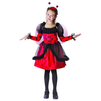 Costune fille coccinelle 5/7 ans