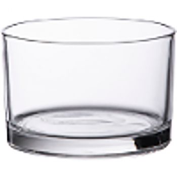 Coupe cylindrique en verre 8x12cm