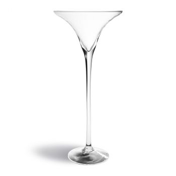 Coupe en verre martini 40cm - D17cm
