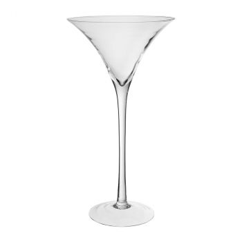 Coupe en verre martini 50cm - D25cm