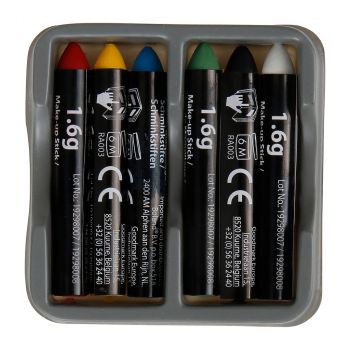 Crayons de maquillages 1.6g x6