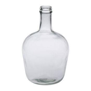 Dame jeanne 30x18cm 4l transparente
