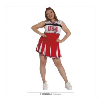 Costume de pom-pom girl joyeux pour femmes costume d’Halloween pour adulte  sexy lady cheerleading uniformes déguisement noir blanc rouge