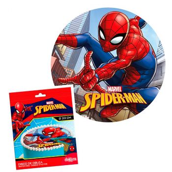 Disque comestible gateau Spiderman