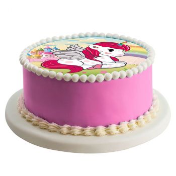 Disque gateau azyme licorne