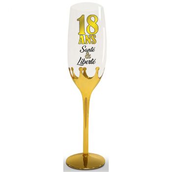 Flute champagne 18 ans