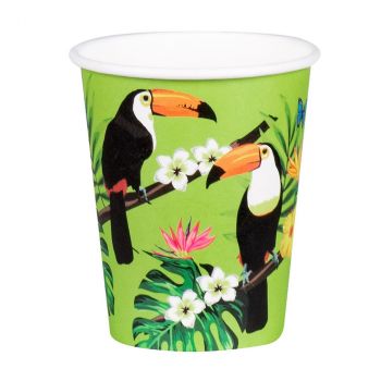 Gobelet toucan x10 21cl