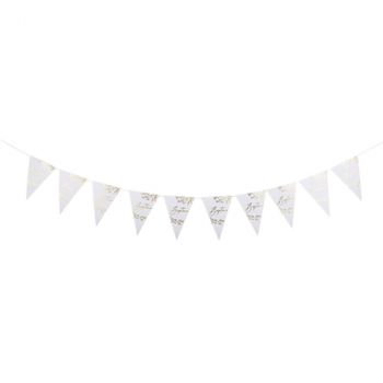 Guirlande baptême feuillages