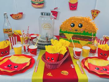 Table Junk Food
