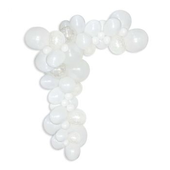 Kit ballons organique blanc