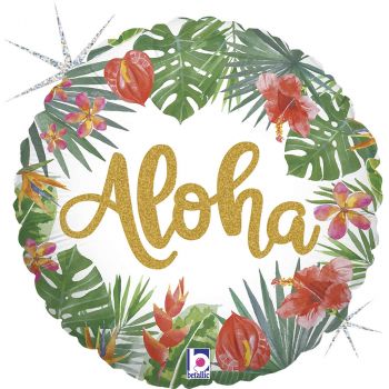 LE BALLON EN ALUMINIUM "ALOHA"