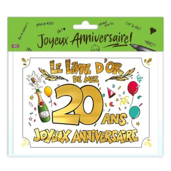 Livre d'or 20 ans