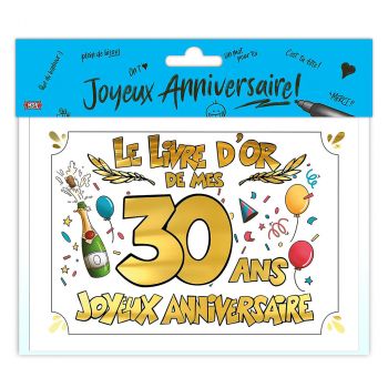 Livre d'or 30 ans