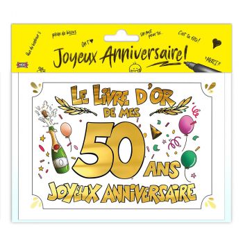 Livre d'or 50 ans