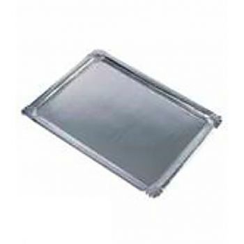 Lot de 10 plateau service aluminuim rectangle 34x45.5cm