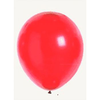 Lot de 20 ballons latex rouge métallisé 28cm