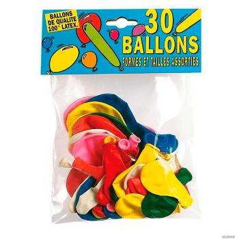 Lot de 30 ballons à modeler