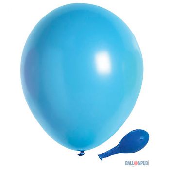 Lot de 50 ballons bleu latex 25cm