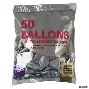 Lot de 50 ballons rose latex 30cm