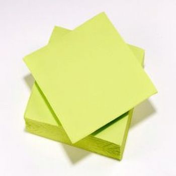 Lot de 50 serviettes tendances amande 38x38cm