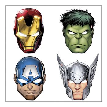 Masques Avengers x6