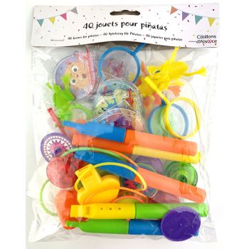 Mini jouets mixte pour pinata x40