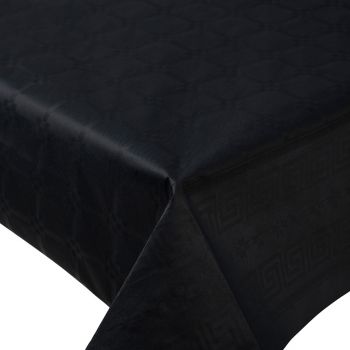 Nappe damasé 1.18x6m noir