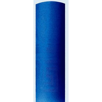 Nappe damassé 1.18x6m bleu vif