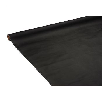 Nappe de table en voie sèche noire 1.20x5cm