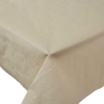 Nappe lin damassée 6m