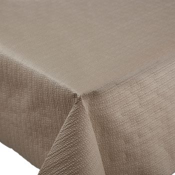 Nappe taupe gaufrée 20m