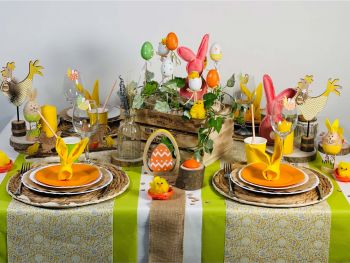 Table Oeufs de Pâques