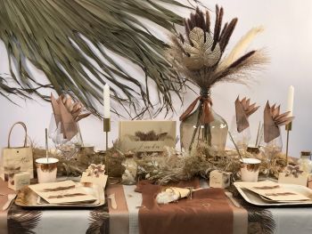 Table Palm Leaf
