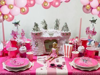 Deco Anniversaire 18 ans Or Noir pour Fille,18 ans déco anniversair